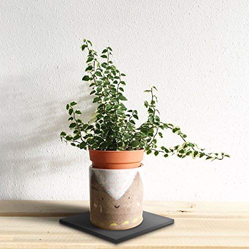 Melife Neoprene Rubber Mats, 6"x 6" Adhesive Foam Padding Weather Stripping Non-Slip Furniture Pads Black Rubber Insulation Anti-Vibration Pads (6 Pack) - Image 5