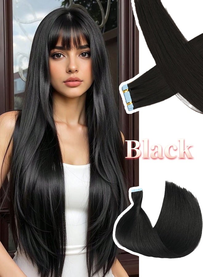Generic Wig for women long hair one-piece long curly hair wig invisible seamless hair tips long curly hair big wave [one-piece] big wave 60cm  - Image 1