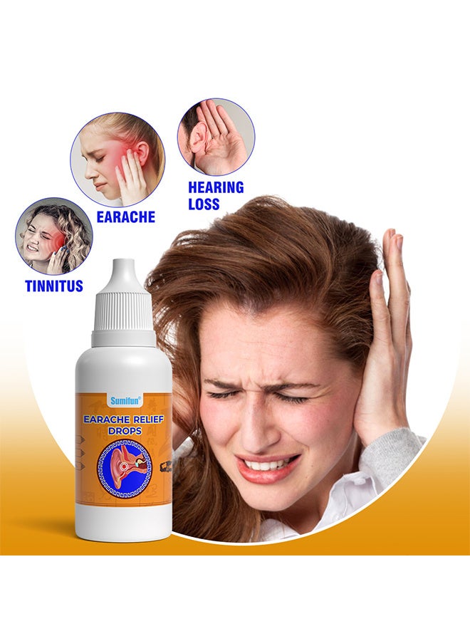 سوميفون تخفيف الاذن قطرات 20 مل، إزالة الاذن، تخفيف الاذن، صيغة عمل سريع لأصوات الاذن، اكتحام الاذن، و اضطراب الاذن الطائرة، قطرات الاذن المضادة للبكتيريا لصحة قناة الاذن وتنظيف - Image 2