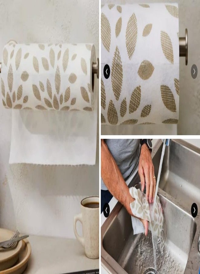 Ecozoi Bamboo Rayon Reusable Towels - 4 Pack | Equivalent to 80 Regular Rolls | 70% Rayon from Bamboo and 30% Cotton Kitchen Paper Rolls | 50 Times More Usage than Regular Paper Rolls - Image 5