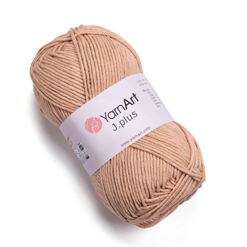 YarnArt JPlus Cotton Blend Yarn Knitting Crochetting Soft Baby Yarn 55 Cotton 45 Acrylic 100 g 35 oz 160 m 174 yds Weight 4 1 Skein