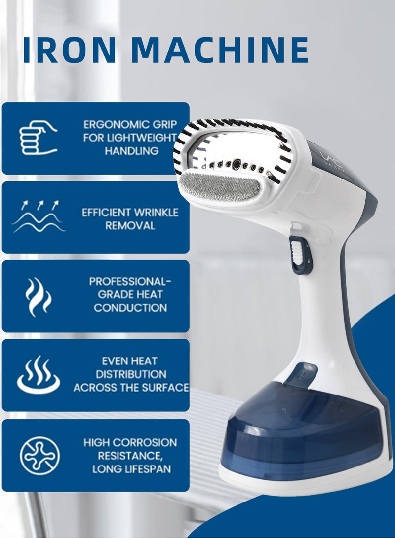 LAC LAICHY 1500W Handheld Garment Steamer | 20g/min Steam Rate | 200ML Tank | Portable Wrinkle Remover Iron for Clothes/Home/Travel  - Image 4