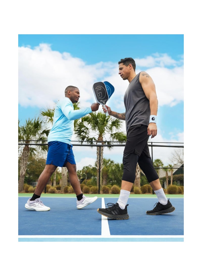 Gamma GAMMA Rainmaker Pickleball Paddle – Lightweight, Large Sweet Spot, Microbead Carbon Fiber Face for Increased Spin & Control, Customizable Swing Weight, 16mm & Available in 6 Colors  - Image 4