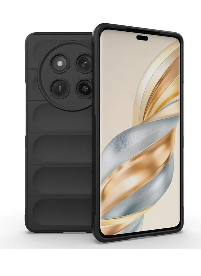 Case Compatible with Honor X9c 5G Case, Flexible TPU Silicone Airbag Shock-Absorption Anti-Drop Anti-Slip Shockproof Protective Cover for Honor X9C  - Image 1