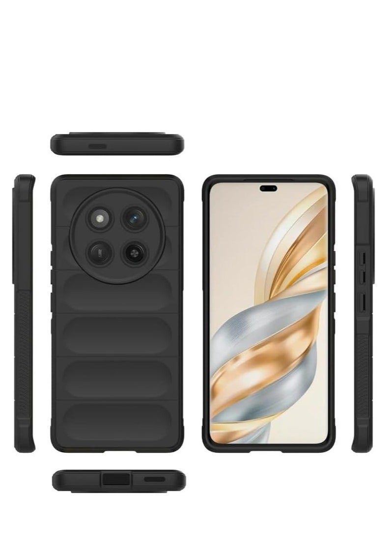 Case Compatible with Honor X9c 5G Case, Flexible TPU Silicone Airbag Shock-Absorption Anti-Drop Anti-Slip Shockproof Protective Cover for Honor X9C  - Image 2
