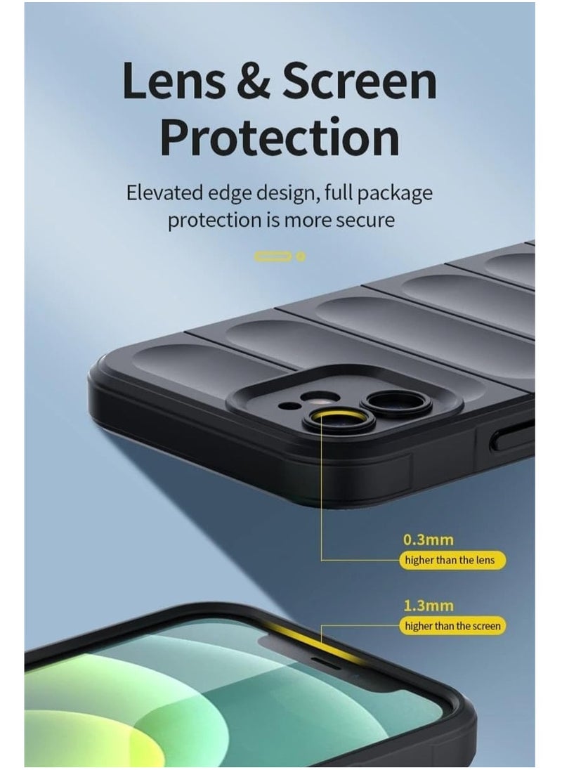 Case Compatible with Honor X9c 5G Case, Flexible TPU Silicone Airbag Shock-Absorption Anti-Drop Anti-Slip Shockproof Protective Cover for Honor X9C  - Image 5