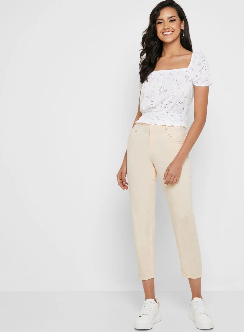 Miss Selfridge MOTO Mom High Rise Jeans