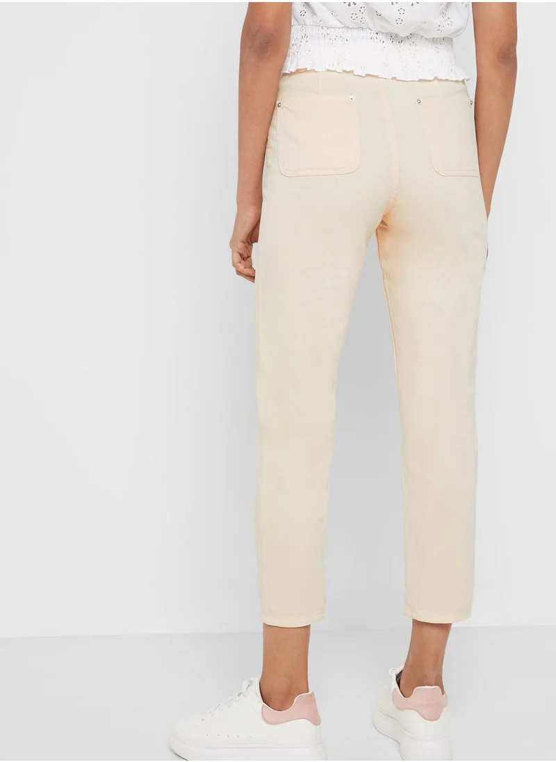 Miss Selfridge MOTO Mom High Rise Jeans