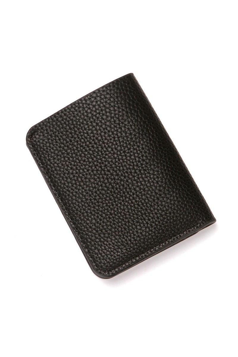 CUIKCA Wallet for Men, Bifold Pocket Wallet with ID Window ,Black 11x8.5x1cm - Image 2