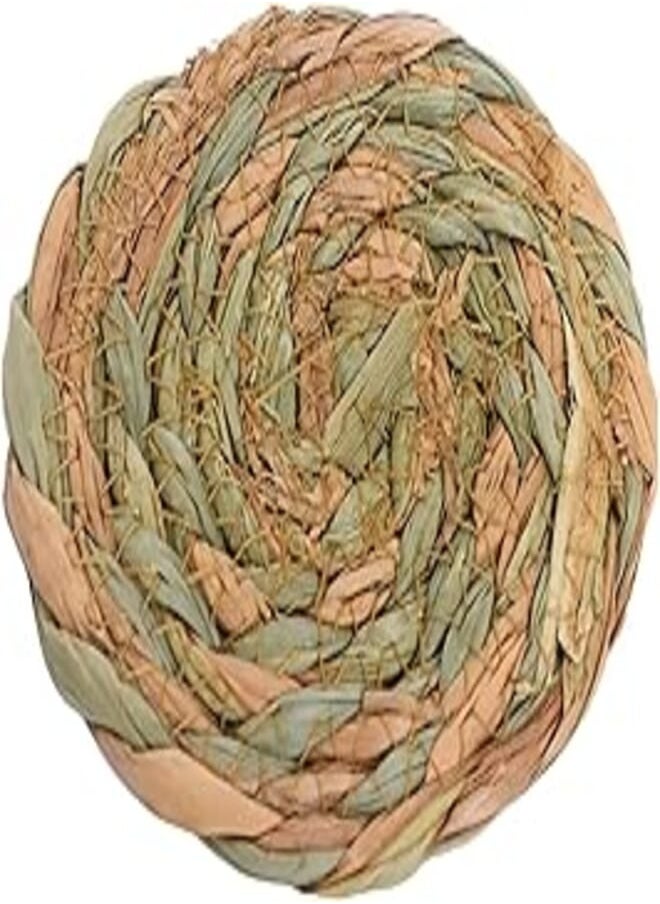 Generic Ceramic Coaster Set Of 6 Pieces Beige Green 