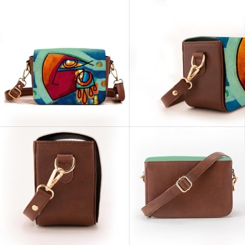 Kalankit Sling Bags for Women | Premium Vegan Leather Sling Bag for Woman with Adjustable Strap | Lightweight Everyday Shoulder Bag & Birthday, Valentine Gift for Her | Tearshift - Image 4