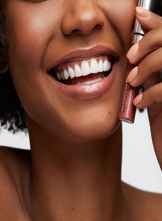 Woosh Beauty, Spin-On Lip Gloss, Hydrating Hyaluronic Acid & Shea Butter, No Fine Lines, Shine Finish, Vegan & Cruelty-Free - Glow - Image 4