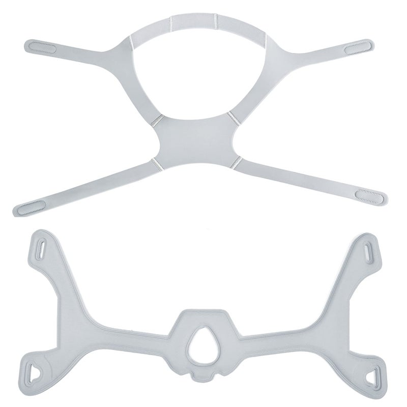 Medihealer 2PCS CPAP Headgear and Frame for WISP Include Headgear Replacement and Fabric Frame Snugly Fit Effectively Reducing Air Leaks No Clips Great Value Supplies by Medihealer