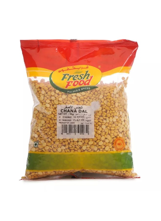 Fresh Food Fresh Food Chana Dal Good Quality with Loaded Protein and Fiber 1kg  - Image 1