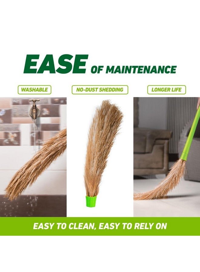 Scotch Brite Scotch-Brite No-Dust Broom, Long handle, Easy floor cleaning (Multi-use) - Image 5