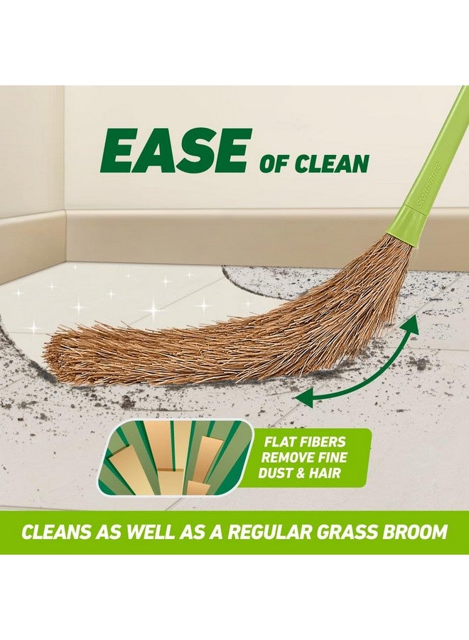 Scotch Brite Scotch-Brite No-Dust Broom, Long handle, Easy floor cleaning (Multi-use) - Image 3