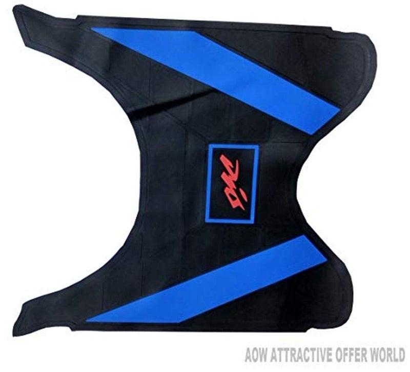 AOWbikes Tow Wheeler Foot MAT (Blue) Type-18 for Honda Dio BS4 - Image 1