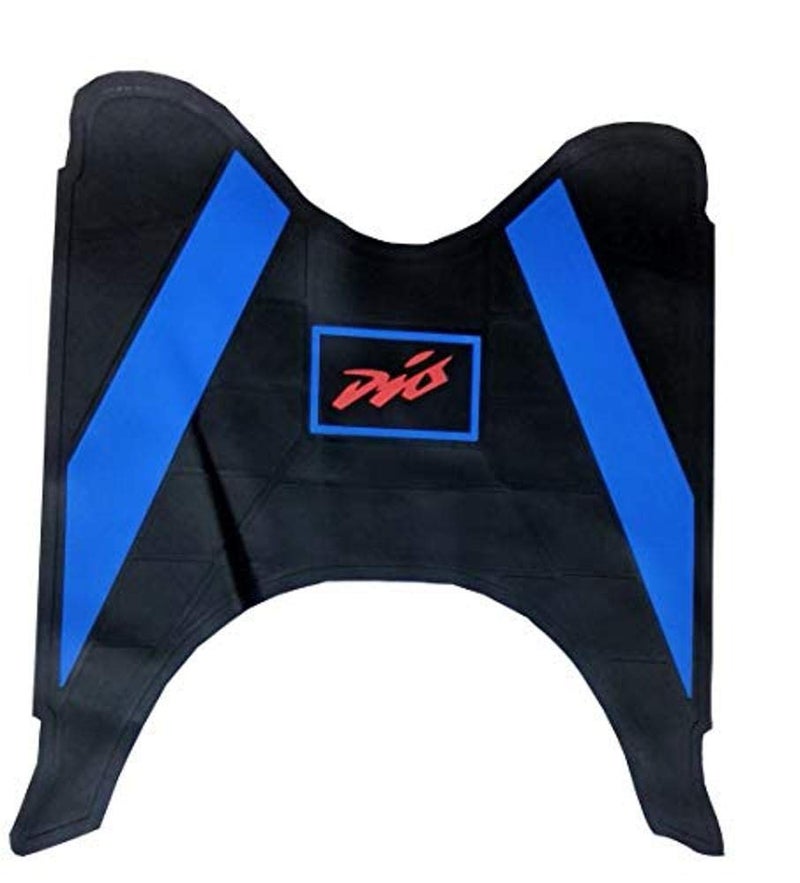 AOWbikes Tow Wheeler Foot MAT (Blue) Type-18 for Honda Dio BS4 - Image 2