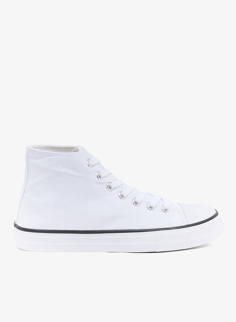 Seventy Five Canvas High Top Sneakers - Image 1