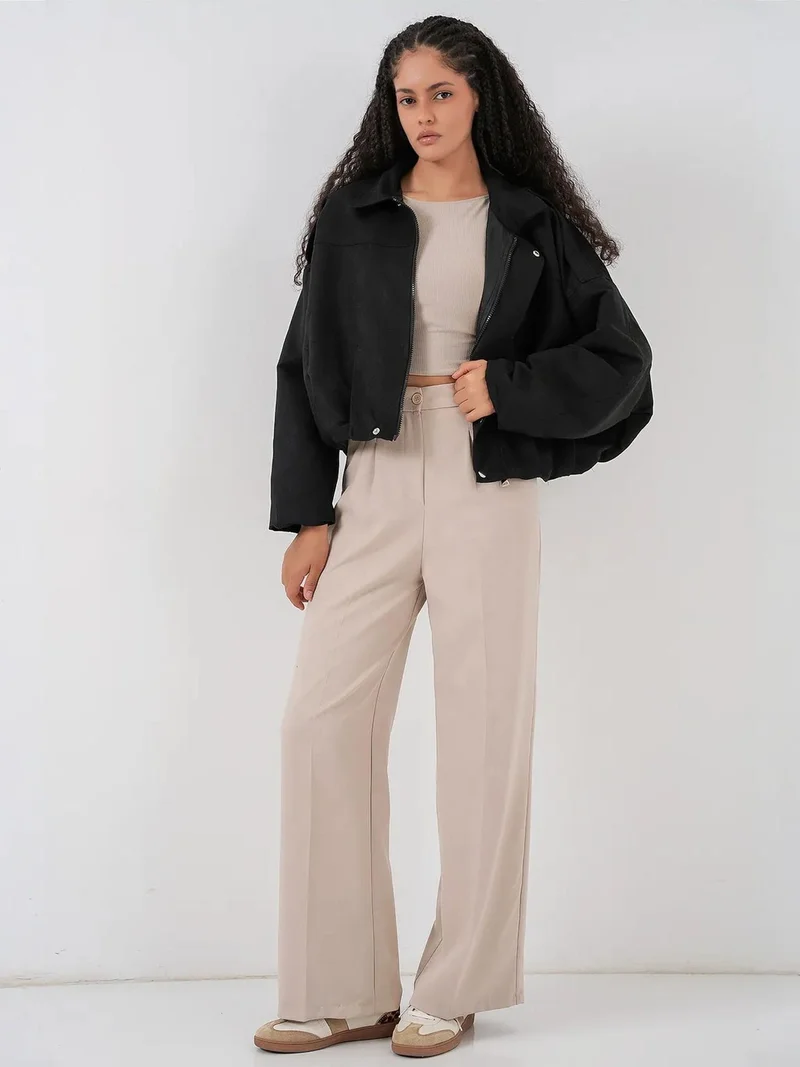 BIG DART BDART Oversized Zip-Up Jacket