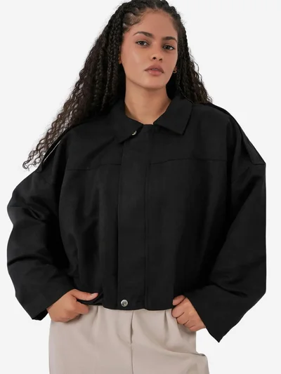 BIG DART BDART Oversized Zip-Up Jacket