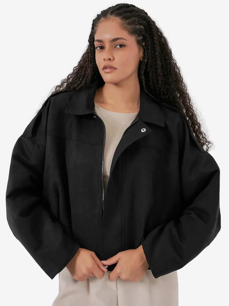 BIG DART BDART Oversized Zip-Up Jacket