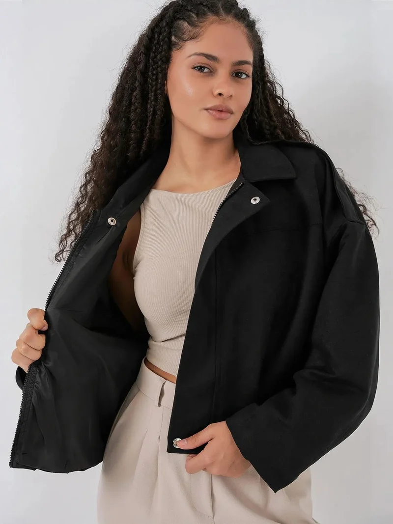 BIG DART BDART Oversized Zip-Up Jacket