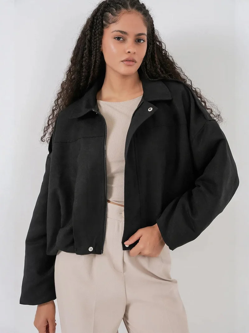 BIG DART BDART Oversized Zip-Up Jacket