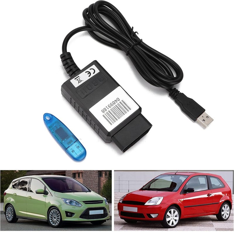 klarako كابل تشخيص OBD2 من كلاراكو، كابل تشخيص OBD2 FNR مفتاح برمجة كود حقيقي 4 في 1 بديل بلاستيكي للسيارات - Image 4