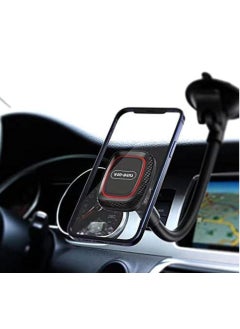 VEN-DENS Magnetic Car Phone Mount – Windshield Holder with Powerful Suction Cup & Flexible Gooseneck Arm – Universal Fit for iPhone 14 Series & All Smartphones – Hands-Free, Secure Navigation for Safer Driving  - Image 4