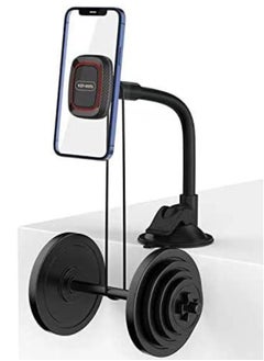 VEN-DENS Magnetic Car Phone Mount – Windshield Holder with Powerful Suction Cup & Flexible Gooseneck Arm – Universal Fit for iPhone 14 Series & All Smartphones – Hands-Free, Secure Navigation for Safer Driving  - Image 3