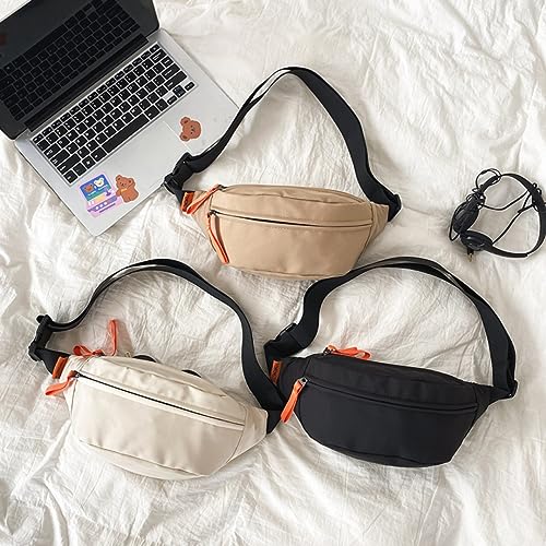 Tressential Waist Bag for Men Women | Cross Body Fanny Pack for Hiking, Travel, Camping, Outdoor Sports, Cycling | Money Belt with Adjustable Strap (Sorrell Brown) - Image 4