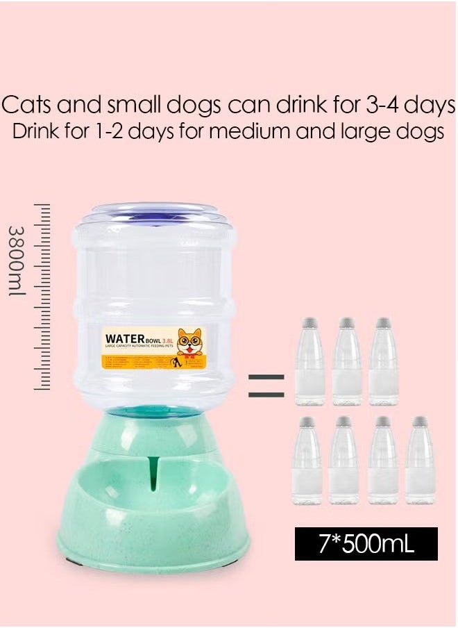 Bukela - Automatic Cat Feeder Automatic Dog Feeder Pet Food Container Pet Dry Food Dispenser Dog Food Bowl Cat Drinking Water Fountains Kitten Food Feeder, Feeder and Water Feeder - Image 1