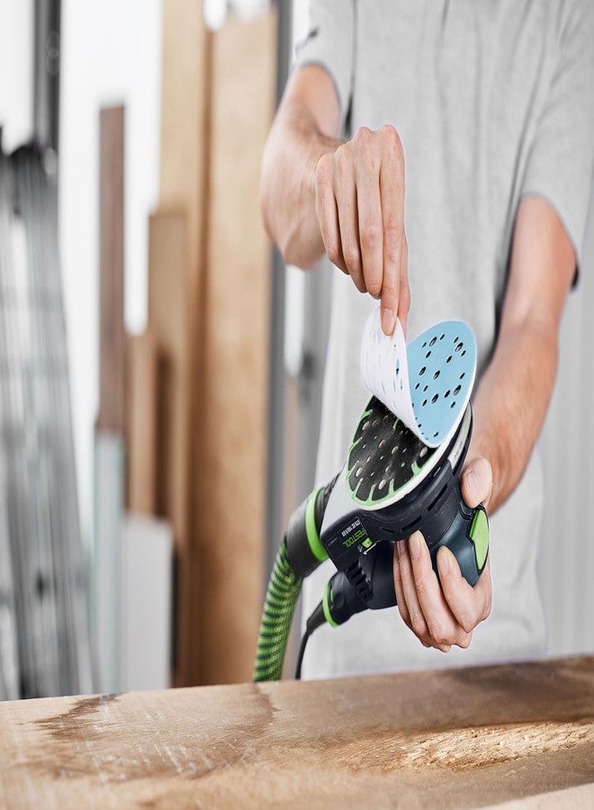 فيستول أقراص صنفرة كاشطة Festool 575161 Granat P60 Grit بقطر 6 بوصات (150 مم)، عبوة من 50 قرصًا - Image 3