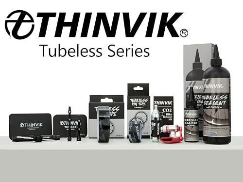 Thinvik Tubeless Bike Wheel Rim Tape Width 21/23/25/27/29/31/33/35 mm x Length 10m Roll Anti Puncture Tubeless Vacuum Tire Pad Tape for MTB Mountain&Road Bike Wheel Carbon Set-25mm - Image 2