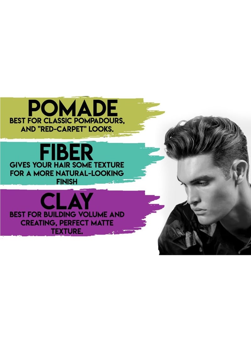 Redone RedOne Creative Clay Hair Wax 100ml – Strong Hold & Matte Finish for All Hair Types - Image 3