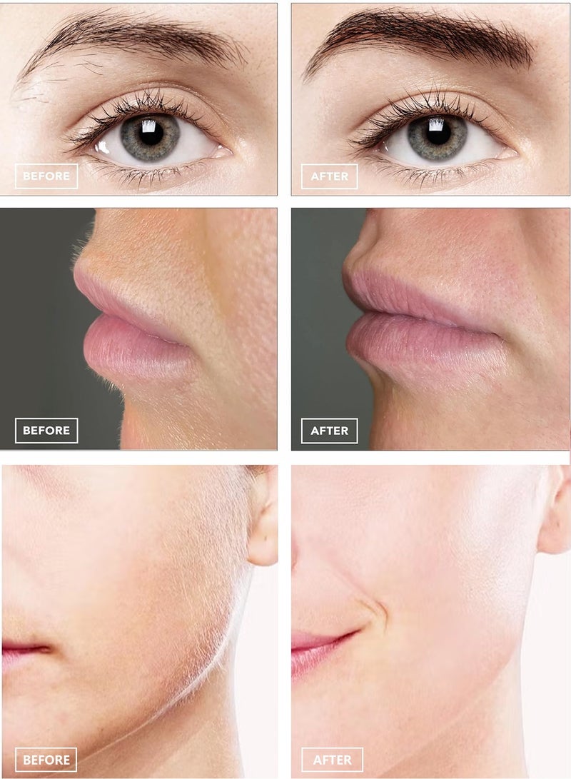 general Facial Hair Removal for Women & Eyebrow Trimmer 2 in 1,Double Head Electric Shaver Portable Peach Fuzz Hair Razor, Rechargeable Remover for Upper Lip, Face Ear, Body, Hands, Chin Beard Hair - Image 5