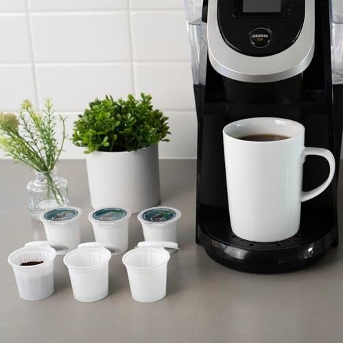 iFillCup 288 iFillCup Pods - Fresh Fill Your Favorite Coffee, Fits all K Cup Brewers, Save $Hundreds, DeepBrew Filter Holds 50% More Coffee for a Richer or Larger Brew, Elevate Your K Cup Experience (Red) - Image 2