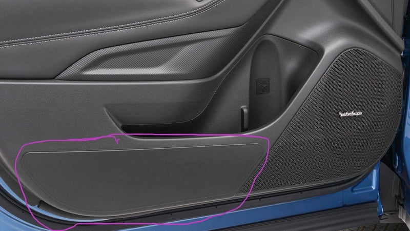 Subaru Door Scuff Protector 2019-2024 Forester Front Door Set J131SSJ000 New OEM Genuine - Image 1