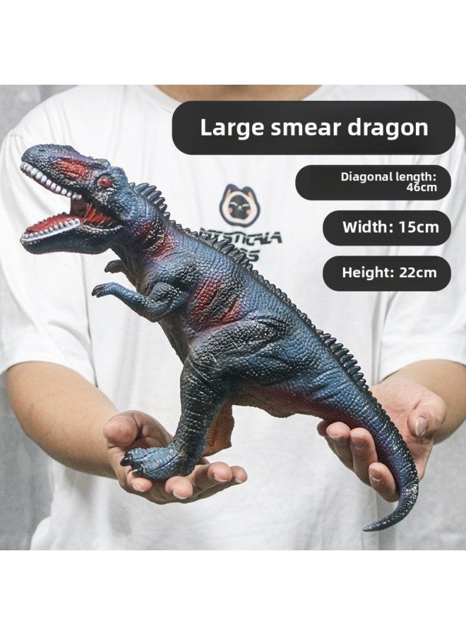 Giant Soft Silicone Dinosaur Toy Direct From Manufacturer Super Size Fossil Model Riding Dragon Supply For Motorcyc-Color:D50 Allosaurus-Specifications:498 Story Lights Edition - Image 1