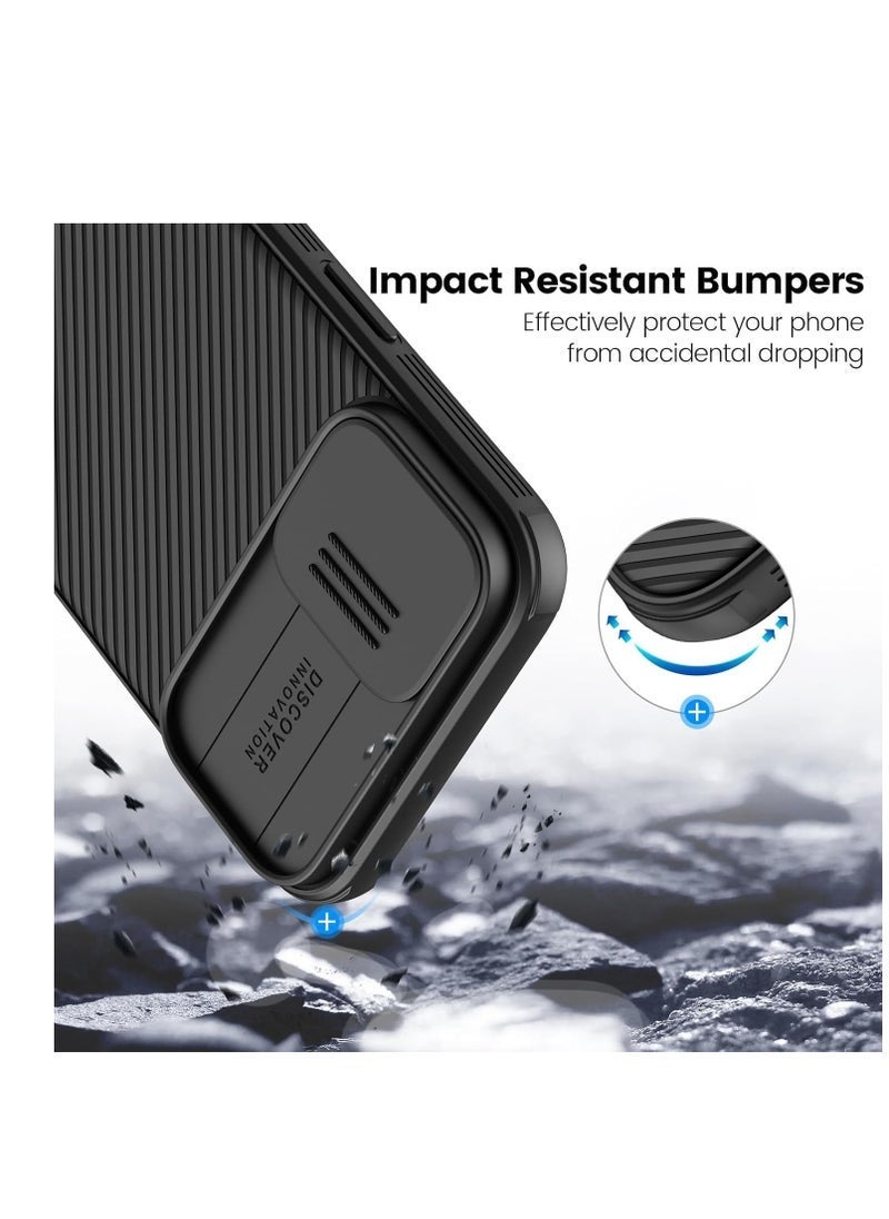 Raxoom Cam-Shield Pro Case â€“ Shockproof Hard Back Cover with Slide Camera Protection for iPhone 13 to iPhone 16 Series â€“ Slim, Durable & Anti-Scratch Protective Case - Image 3