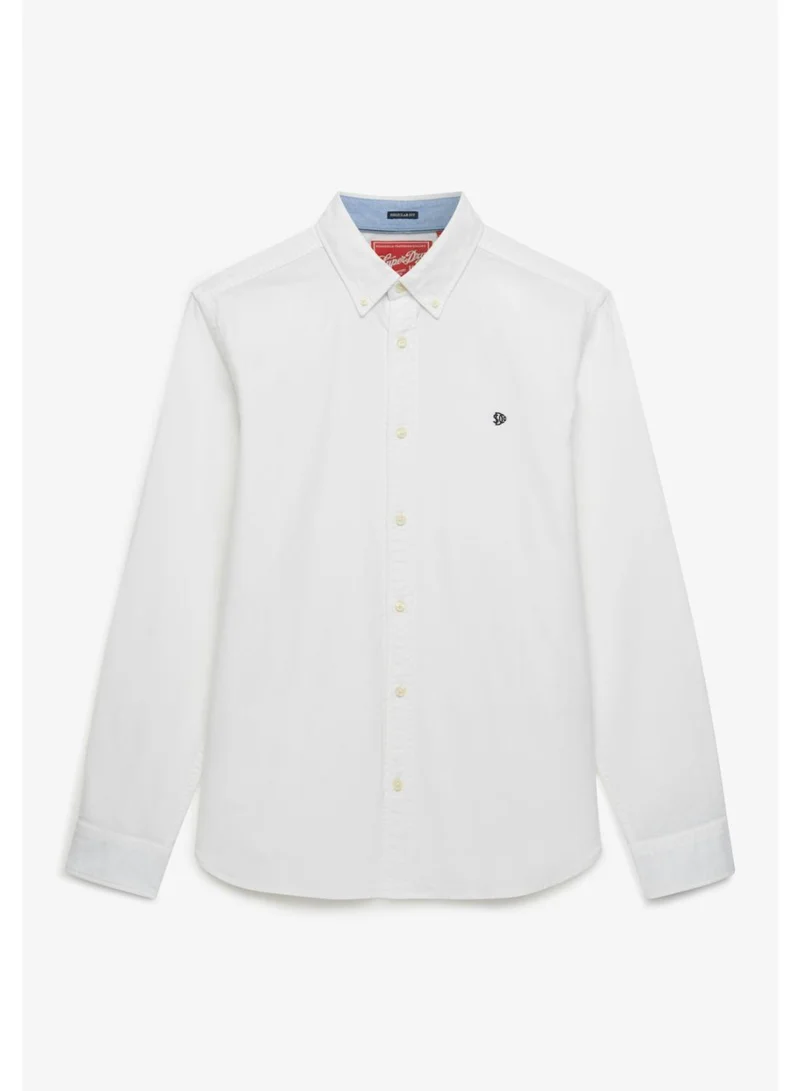 Superdry Preppy Oxford Long Sleeve Shirt