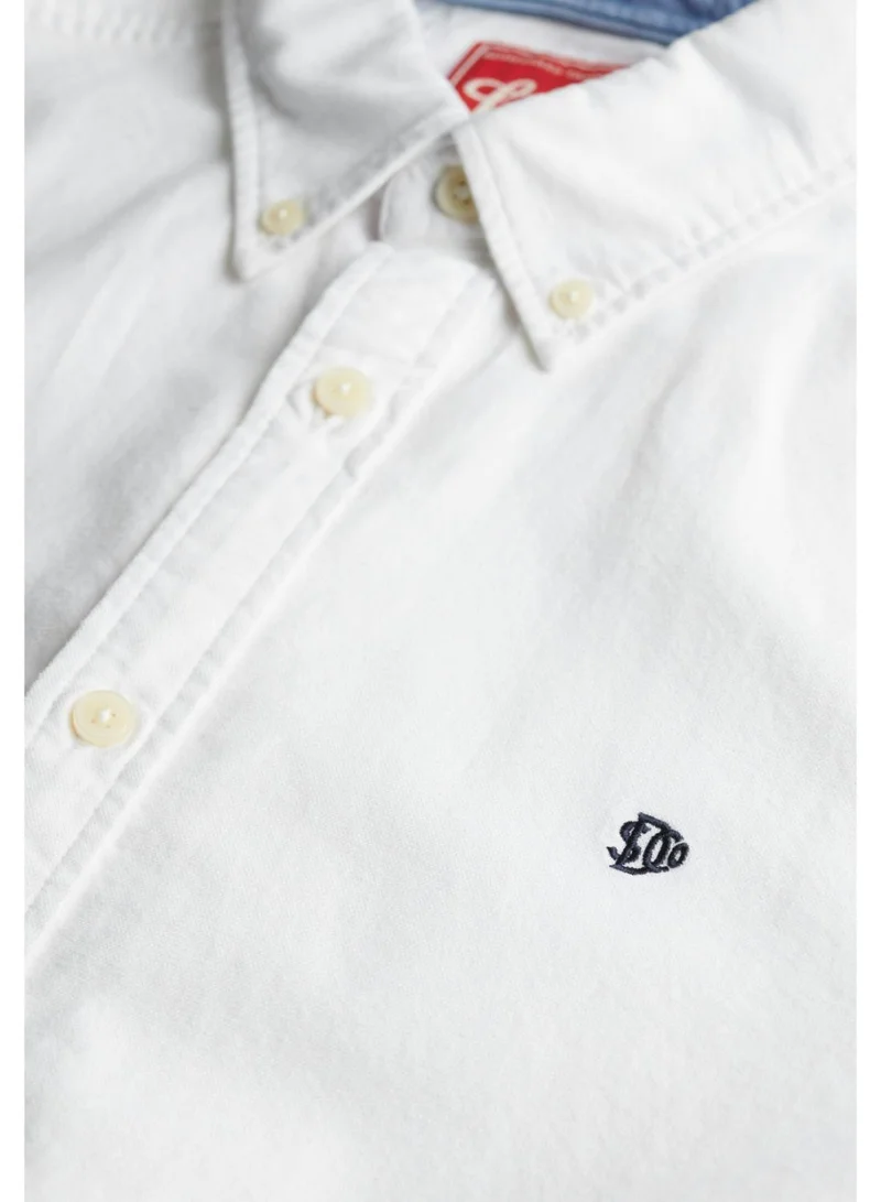Superdry  Preppy Oxford Long Sleeve Shirt for Men | Best Price UAE