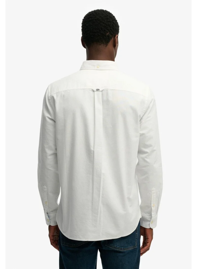 Superdry  Preppy Oxford Long Sleeve Shirt for Men | Best Price UAE