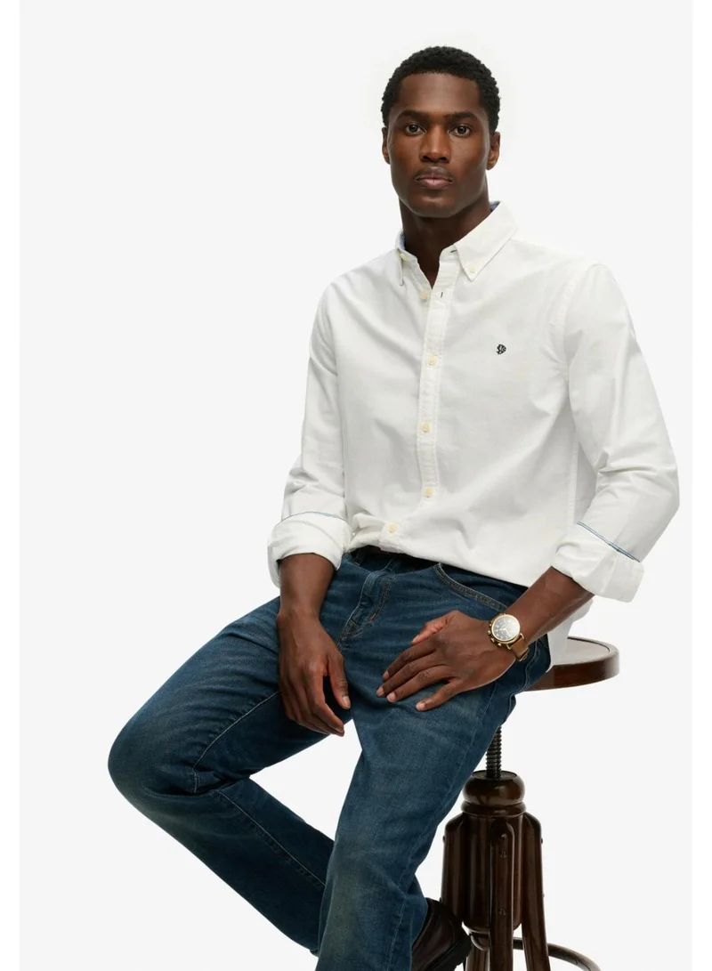 Superdry  Preppy Oxford Long Sleeve Shirt for Men | Best Price UAE