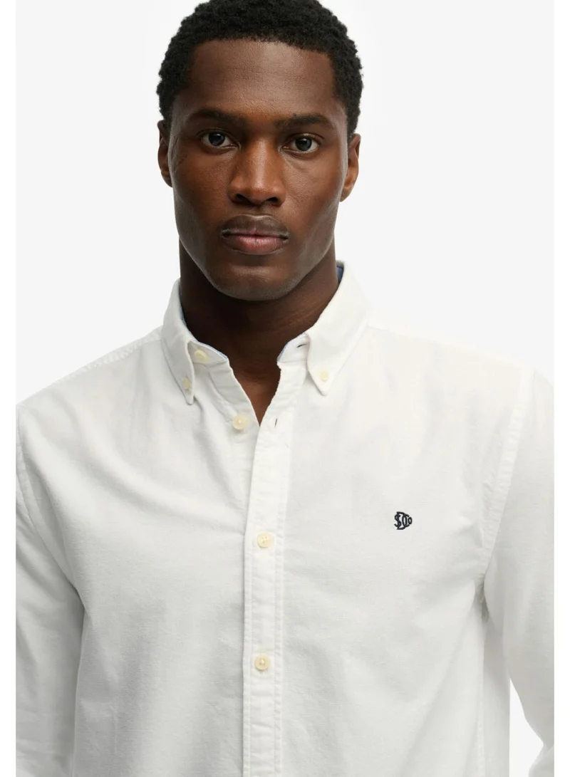 Superdry  Preppy Oxford Long Sleeve Shirt for Men | Best Price UAE