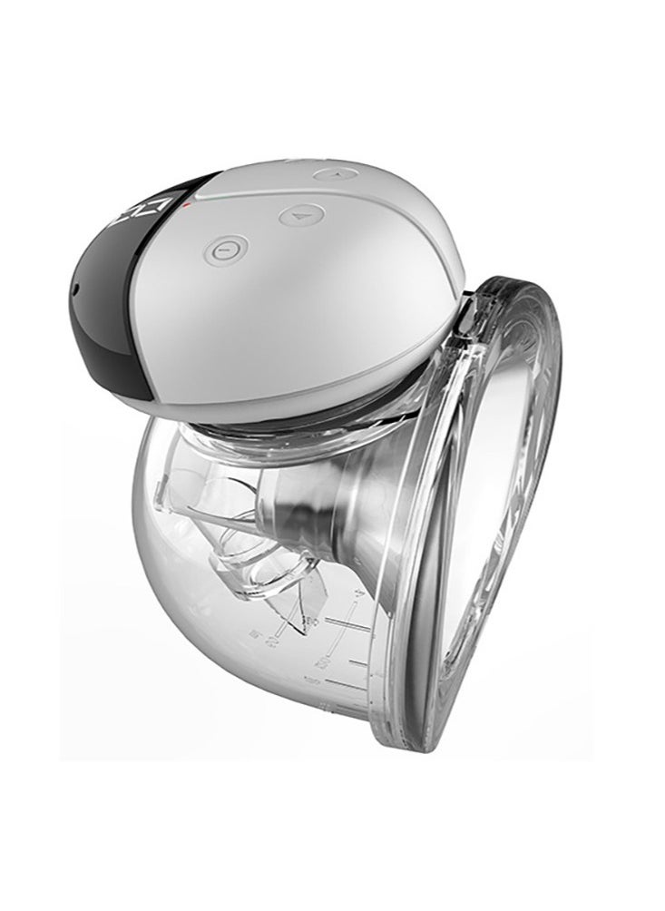 Arabest - مضخة ثدي كهربائية يمكن ارتداؤها مع شاشة LED مضخة ثدي بدون استخدام اليدين وضعان و9 مستويات للتعديل شكل فريد 24 مم افتراضي - Image 1