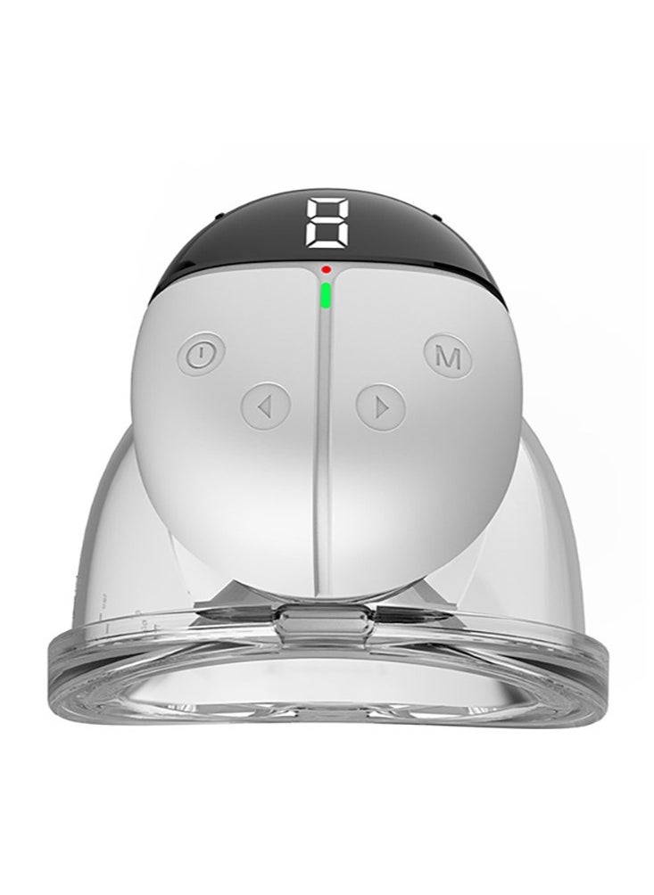 Arabest - مضخة ثدي كهربائية يمكن ارتداؤها مع شاشة LED مضخة ثدي بدون استخدام اليدين وضعان و9 مستويات للتعديل شكل فريد 24 مم افتراضي - Image 1