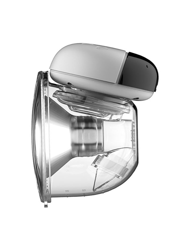 Arabest - مضخة ثدي كهربائية يمكن ارتداؤها مع شاشة LED مضخة ثدي بدون استخدام اليدين وضعان و9 مستويات للتعديل شكل فريد 24 مم افتراضي - Image 1