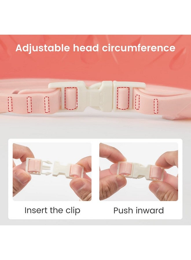 FUNUPUP Baby Shower Cap For Kids Adjustable Toddler Hair Washing Shield Bathing Cap Baby Shower Visor Shampoo Cap (Crown Pink) - Image 3